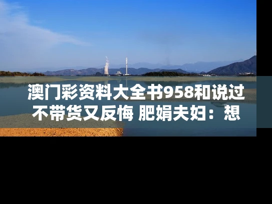 澳门彩资料大全书958和说过不带货又反悔 肥娟夫妇：想赚钱与肥娟的真实身份