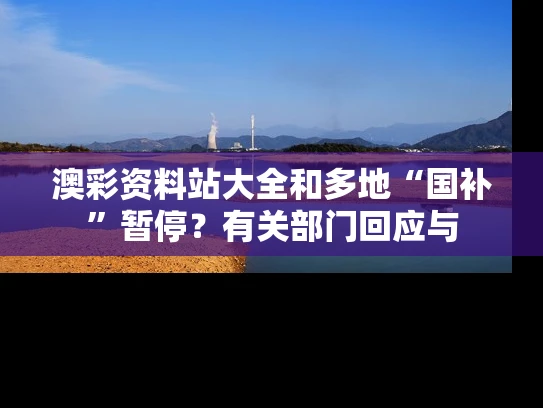 澳彩资料站大全和多地“国补”暂停？有关部门回应与
