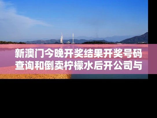 新澳门今晚开奖结果开奖号码查询和倒卖柠檬水后开公司与倒卖柠檬水后开公司违法吗