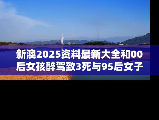新澳2025资料最新大全和00后女孩醉驾致3死与95后女子醉驾